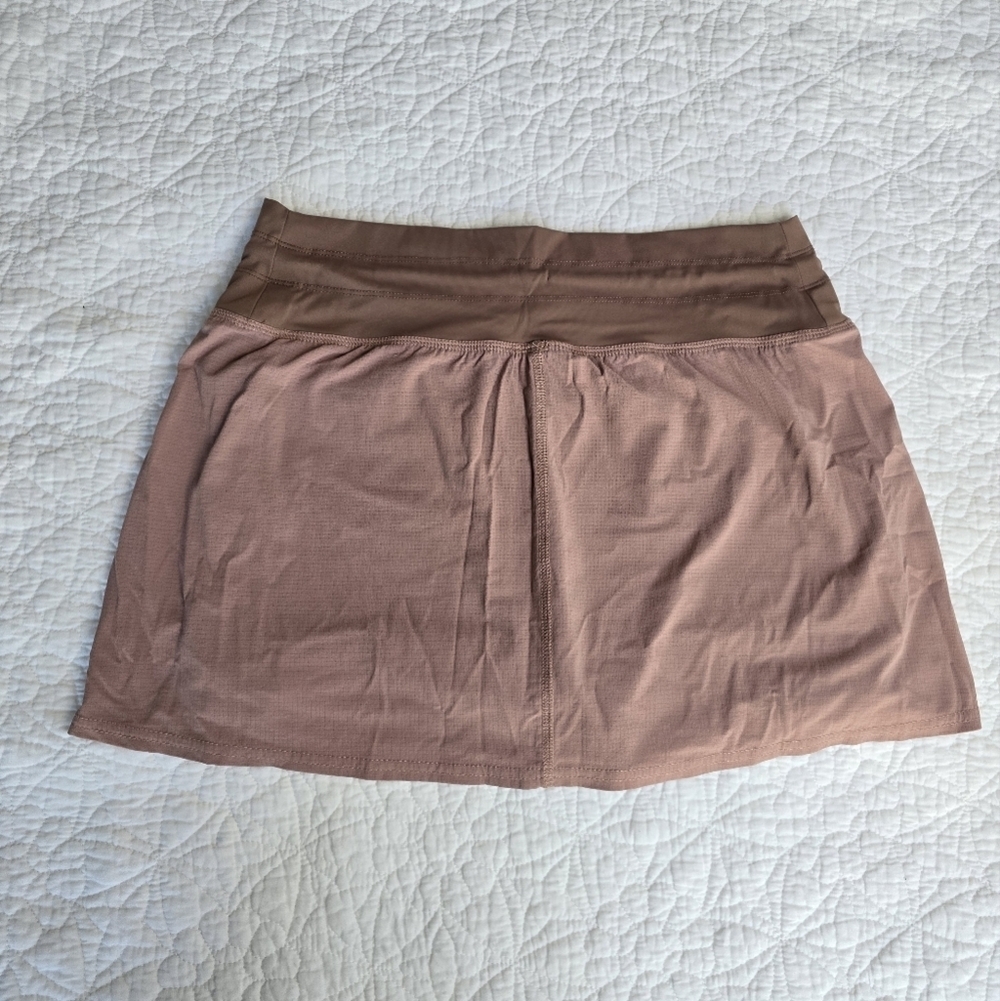 Vuori Seabreeze Tennis Skirt - Terracotta - Picture 9 of 12